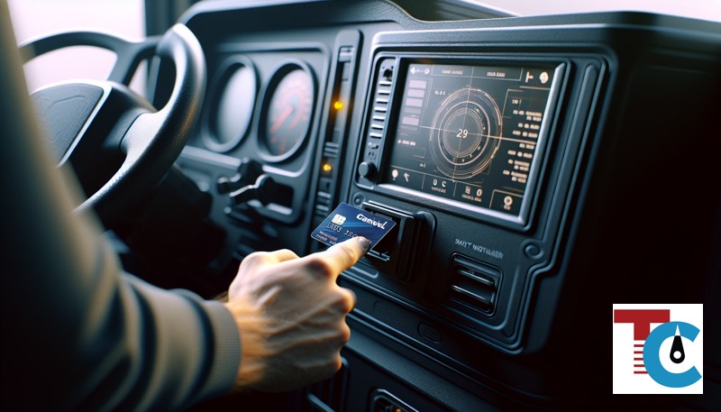Как правильно вставлять карту в тахограф: инструкция для водителей