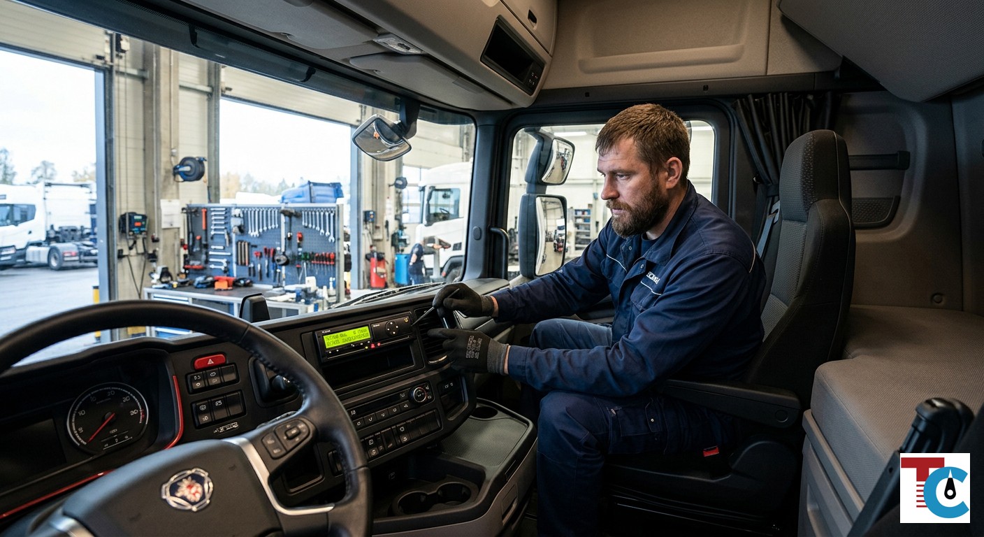 Корректировка времени тахографа грузовика: когда и как правильно в 2026 году