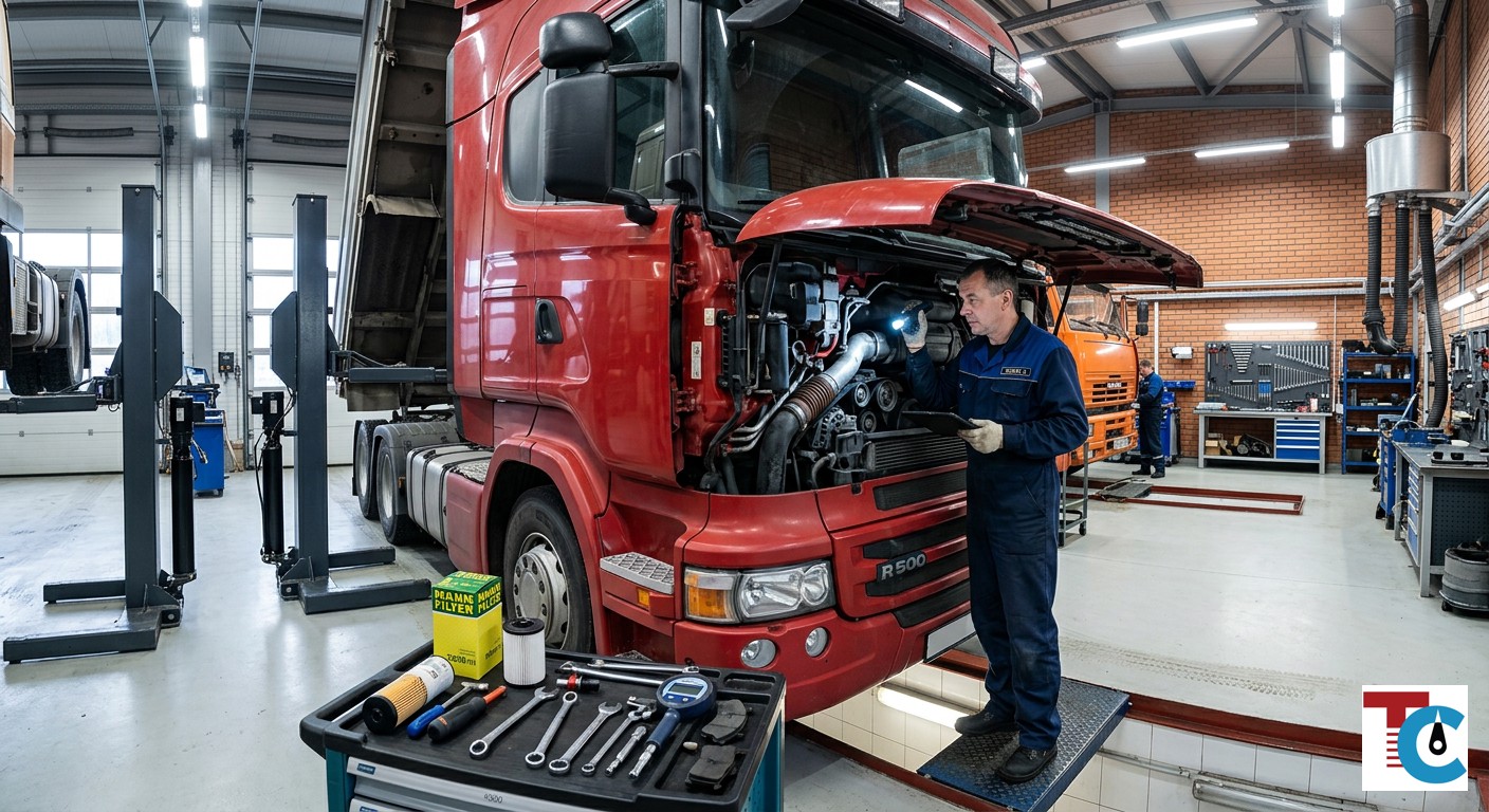 Проверка и ремонт турбины грузовика после 100 000 км пробега в 2026 году