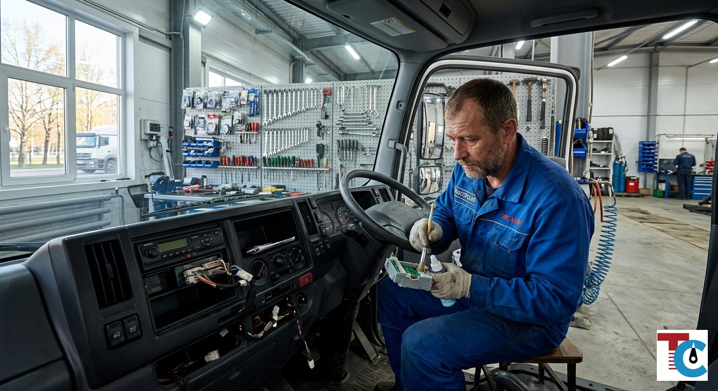 Ремонт и диагностика тахографа ISUZU: быстро, надежно, по закону 2026