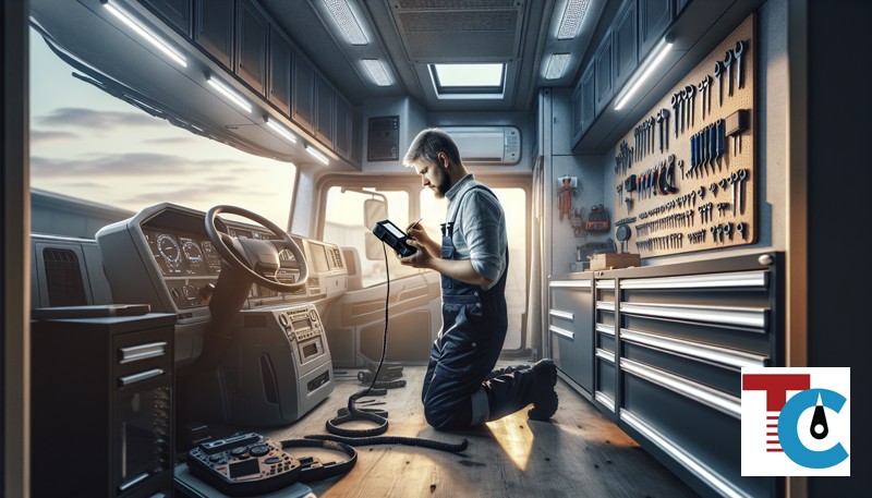 Ремонт тахографа грузовика: диагностика, причины и решение