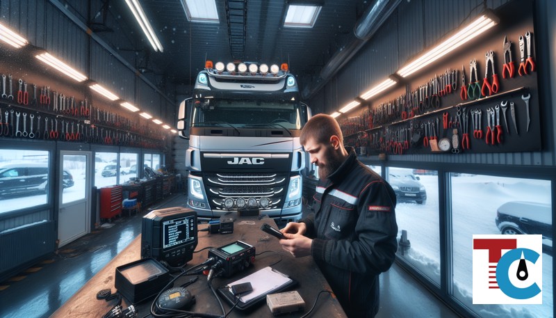 Ремонт тахографа JAC: диагностика, обновление, калибровка