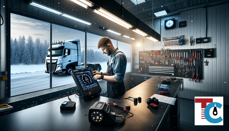 Ремонт и калибровка тахографа КАМАЗ зимой — советы и ошибки