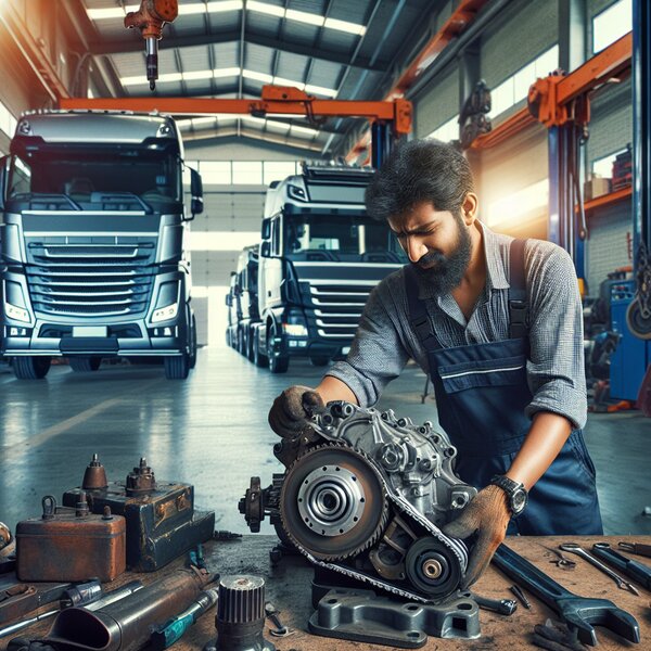 Замена привода скорости для грузовиков Volvo, Scania, Mercedes, Renault, DAF,