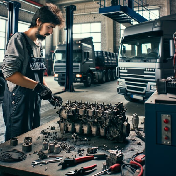 Профессиональная чистка стартера с полным разбором для Volvo, Scania, Mercedes