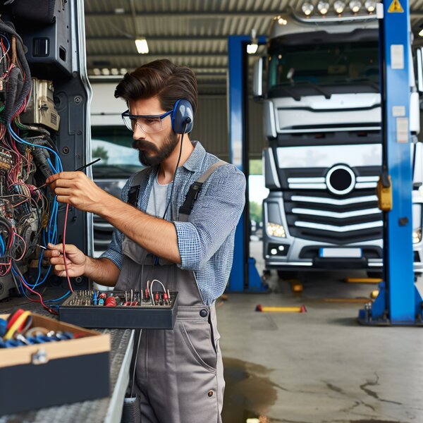 Диагностика электропроводки грузовиков Volvo, Scania, Mercedes, Renault, DAF,