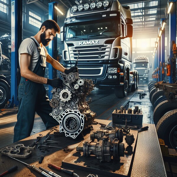 Установка КПП для грузовиков Volvo, Scania, Mercedes, Renault, DAF, Камаз, МАЗ,