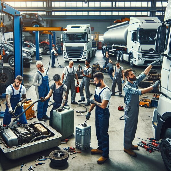 Замена топливного бака для Volvo, Scania, Mercedes, Renault, DAF, Камаз, МАЗ,
