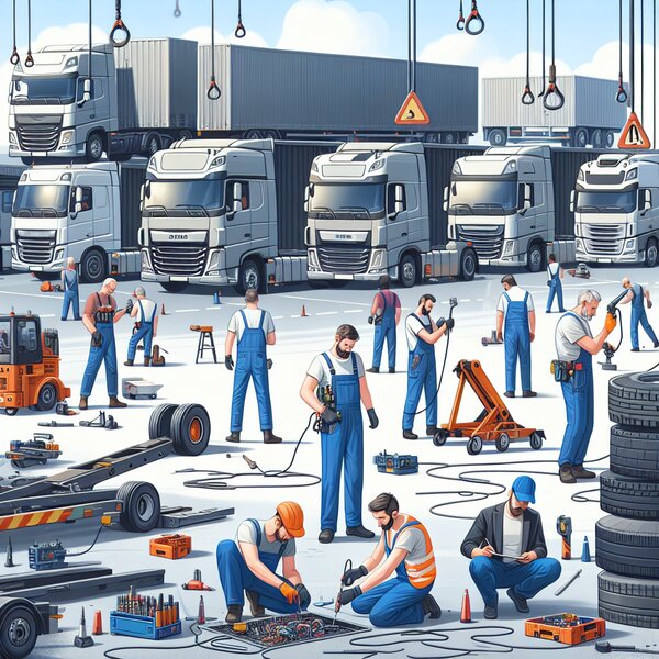 Восстановление проводки холодильного оборудования для Volvo, Scania, Mercedes,