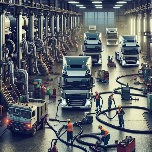 Вакуумная откачка A/C для Volvo, Scania, Mercedes, Renault, DAF, Камаз, МАЗ и