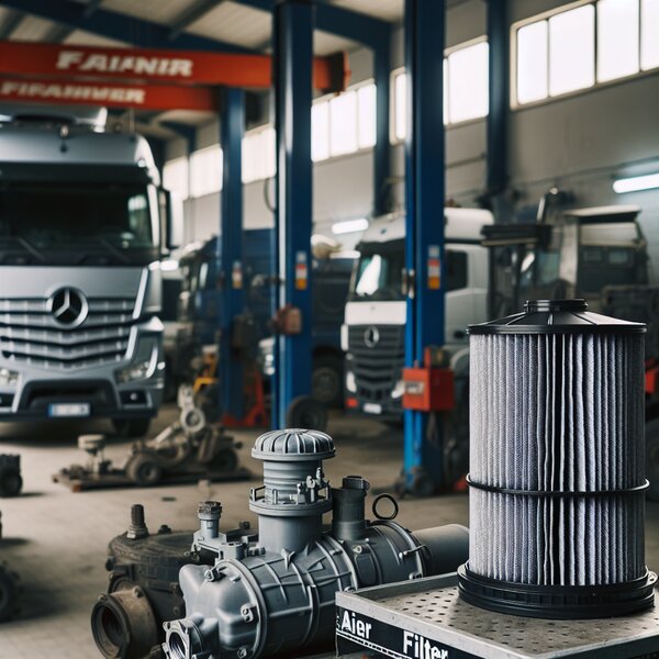 Установка и замена воздушных фильтров для грузовиков Volvo, Scania, Mercedes,