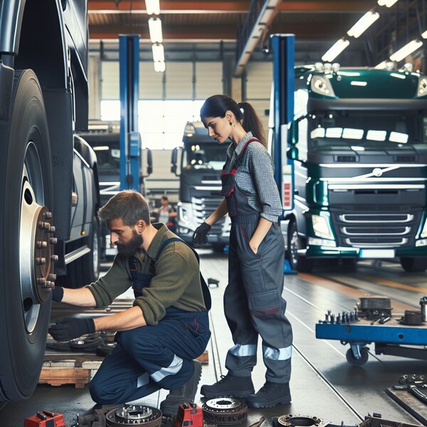 Замена тормозного диска для Volvo, Scania, Mercedes, Renault, DAF, Камаз, МАЗ,