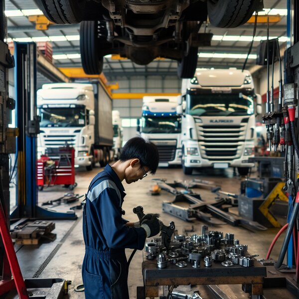 Снятие крепления крыла для грузовиков Volvo, Scania, Mercedes, Renault, DAF,