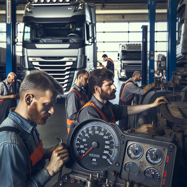 Переподключение спидометра для грузовиков Volvo, Scania, Mercedes, Renault, DAF