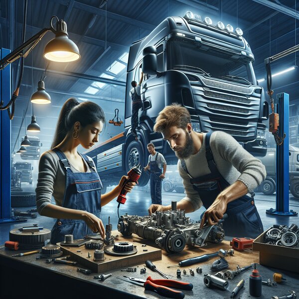 Ремонт кронштейна бачка гидроусилителя для грузовиков Volvo, Scania, Mercedes,