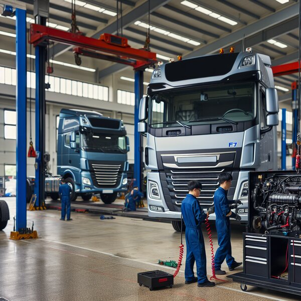 Отключение системы AdBlue на грузовике Dongfeng Furuika F7 - профессиональные