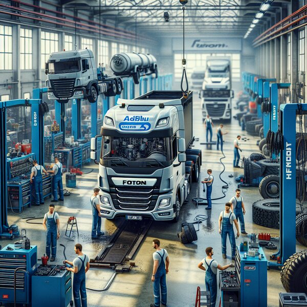 Отключение системы AdBlue на Foton Mars 9: экономия и надежность