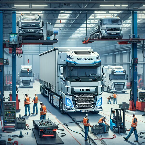 Отключение системы AdBlue (мочевины) на Foton View G9: Услуги по деактивации и