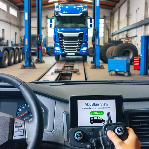 Отключение AdBlue (мочевины) для Foton View V5 - снижение расходов и повышение