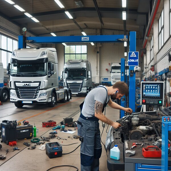 Отключение системы AdBlue (мочевины) для JAC T6 - профессиональная услуга по