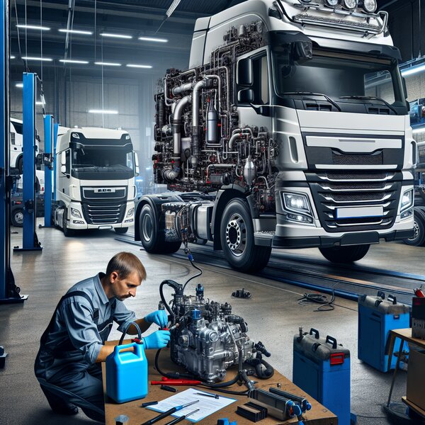 Отключение системы AdBlue для KAMAZ-5425С - Удаление мочевины КАМАЗ