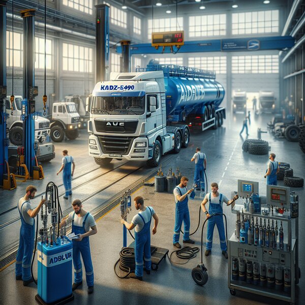 Отключение системы AdBlue на КАМАЗ-5490: профессиональное удаление мочевины для