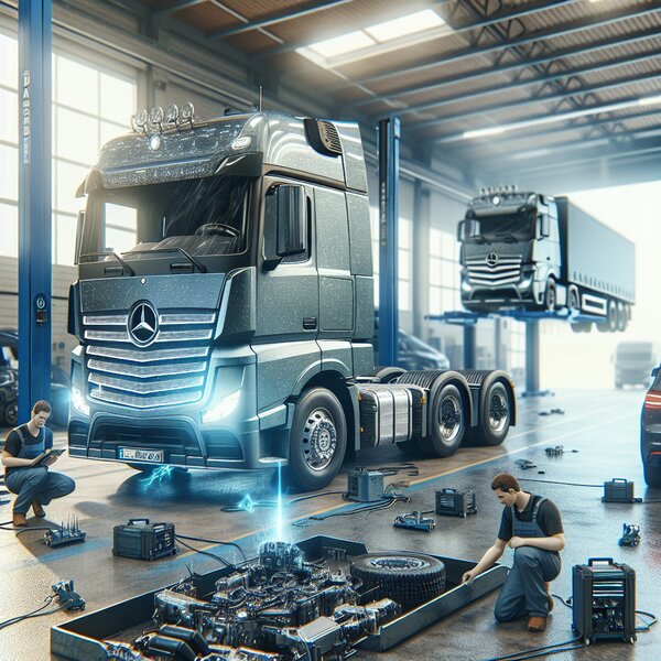 Отключение системы AdBlue (мочевины) на Mercedes-Benz Arocs - профессиональное