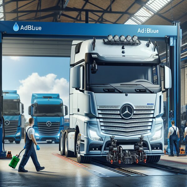 Отключение AdBlue системы на автобусе Mercedes-Benz Intouro: повышение