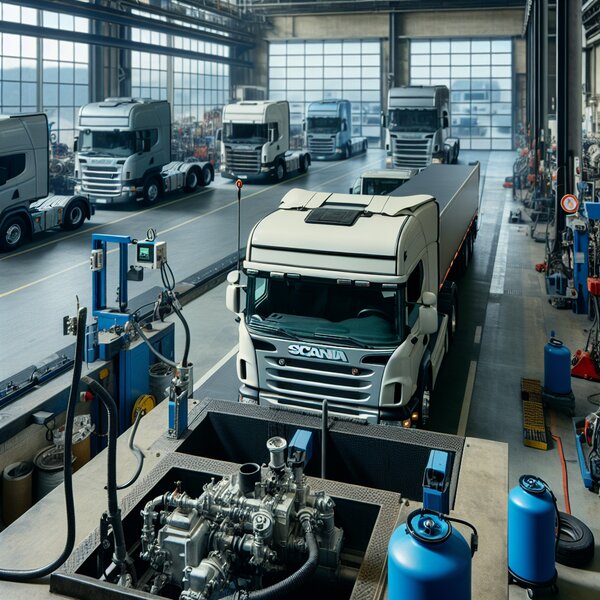 Отключение системы AdBlue (мочевины) на Scania L250: профессиональная услуга