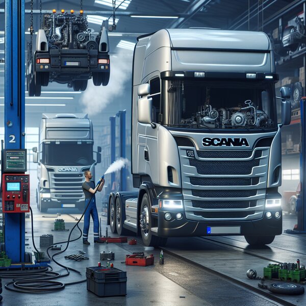 Отключение AdBlue (мочевины) для Scania L320 – Экологичный тюнинг грузовика для