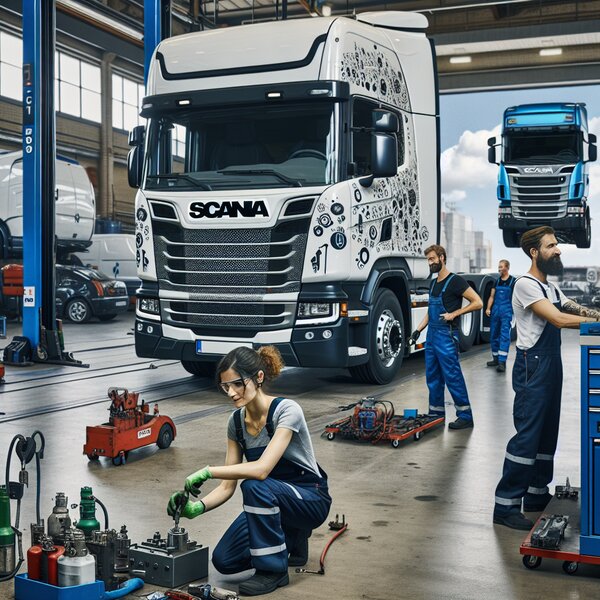 Отключение системы AdBlue (мочевины) для грузовика Scania P250 – улучшение