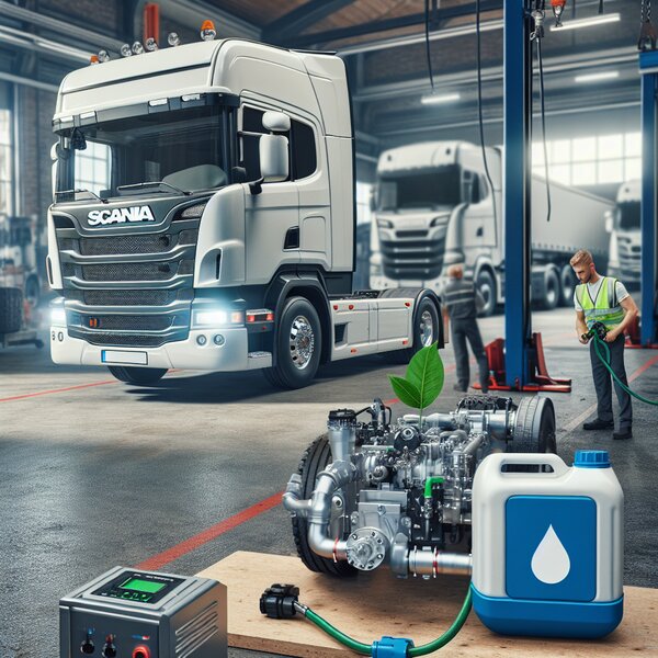 Отключение системы AdBlue (мочевины) для грузовиков Scania P410 - повысьте