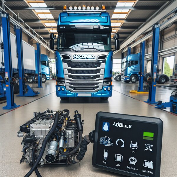 Отключение AdBlue (мочевины) Scania S500: профессиональное вмешательство для