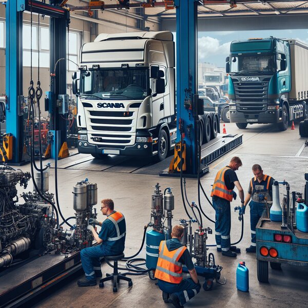 Отключение AdBlue Scania S540: надёжное решение для грузовиков. Увеличьте