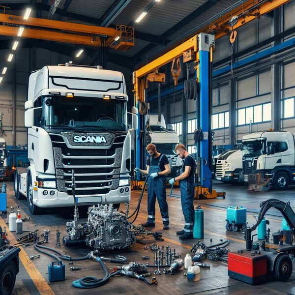 Отключение системы AdBlue (мочевины) для грузовиков Scania XT - эффективное