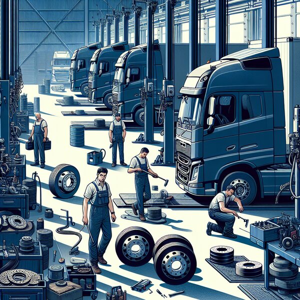 Снятие и установка тормозного барабана для грузовиков Volvo, Scania, Mercedes,