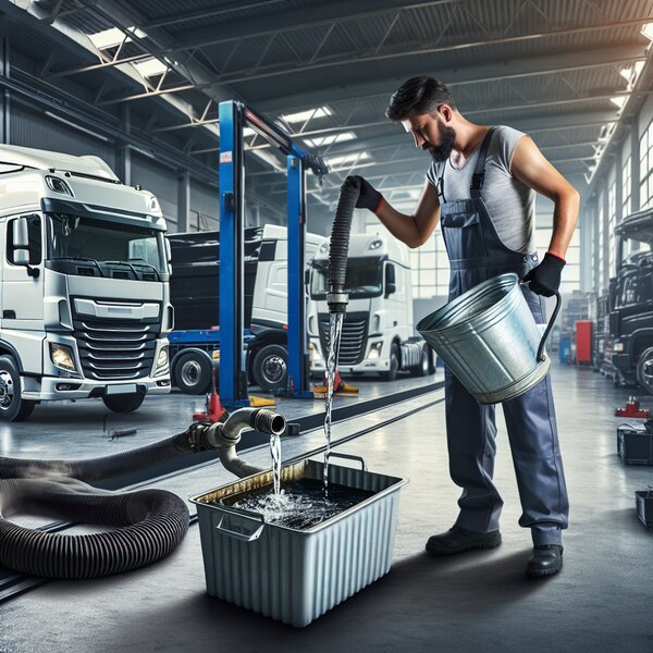 Замена охлаждающей жидкости для Volvo, Scania, Mercedes, Renault, DAF, Камаз,