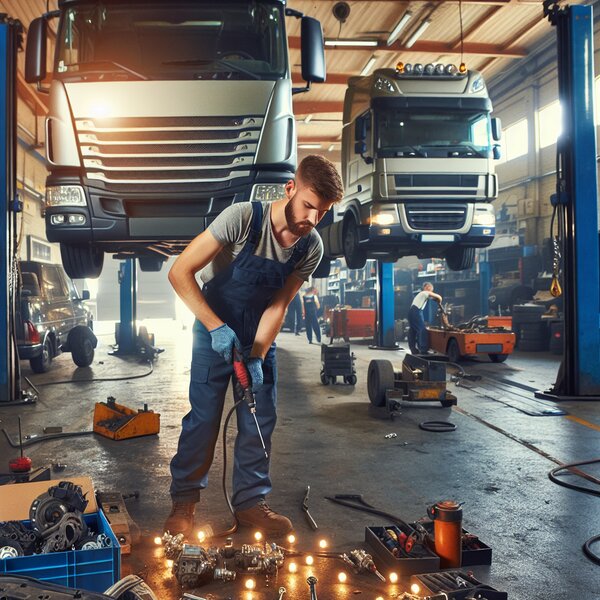 Замена бокового габарита для грузовиков Volvo, Scania, Mercedes, Renault, DAF,