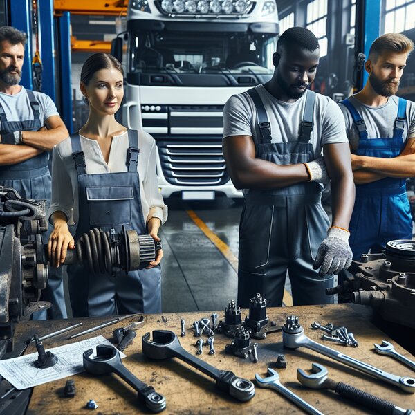 Замена рулевой тяги для грузовиков Volvo, Scania, Mercedes, Renault, DAF, Камаз