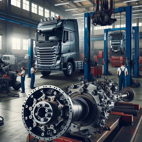 Замена промежуточной опоры карданного вала для Volvo, Scania, Mercedes, Renault