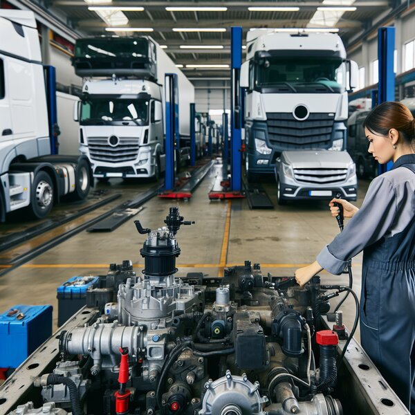 Замена насоса омывателя для Volvo, Scania, Mercedes, Renault, DAF, Камаз, МАЗ,