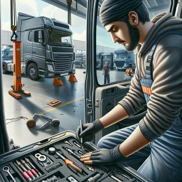 Ремонт ручки двери для грузовиков Volvo, Scania, Mercedes, Renault, DAF, Камаз,