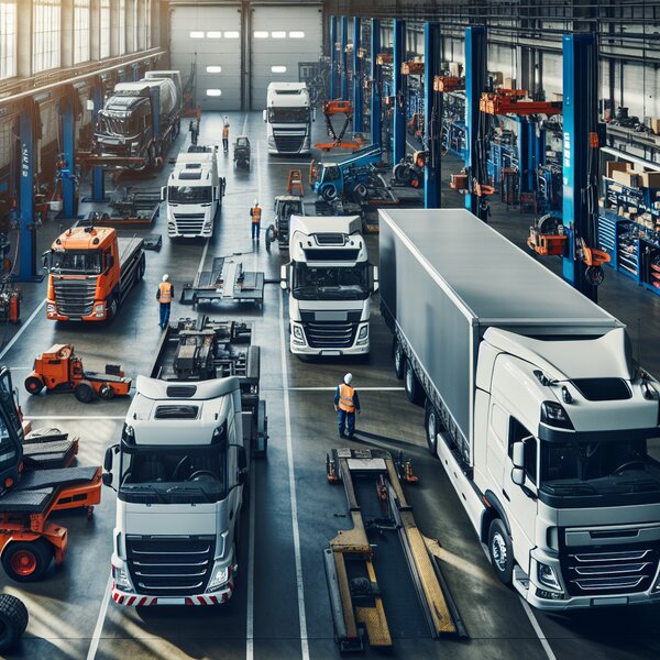 Постановка на рабочее место грузовиков Volvo, Scania, Mercedes, Renault, DAF,