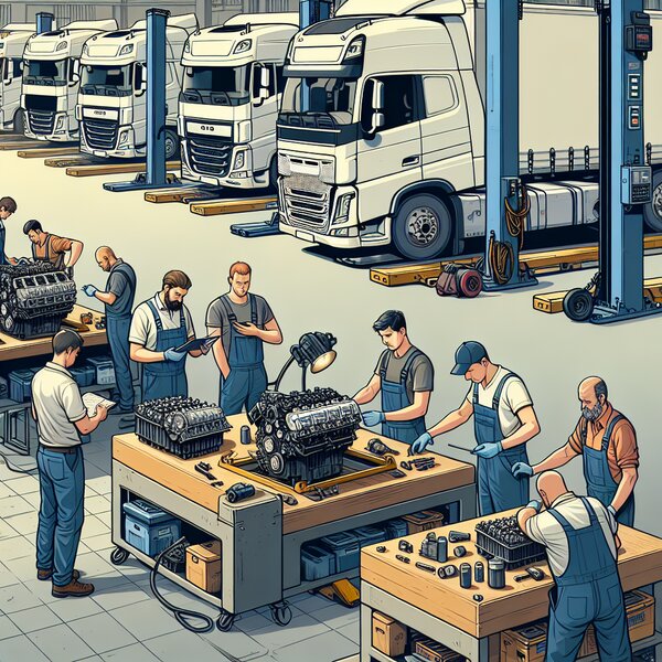 Замена блока СКЗИ для грузовиков Volvo, Scania, Mercedes, Renault, DAF, Камаз, МАЗ и других марок.