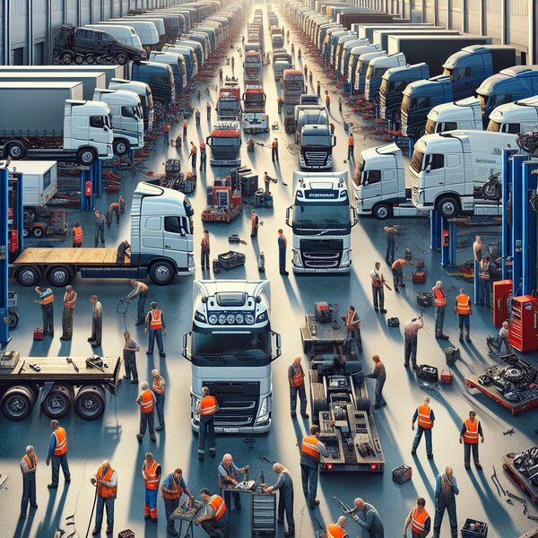 ТО-0 для грузовиков: Элинж Volvo, Scania, Mercedes, Renault, DAF, Камаз, МАЗ,