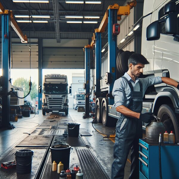 Корректировка уровня рабочих жидкостей для Volvo, Scania, Mercedes, Renault,