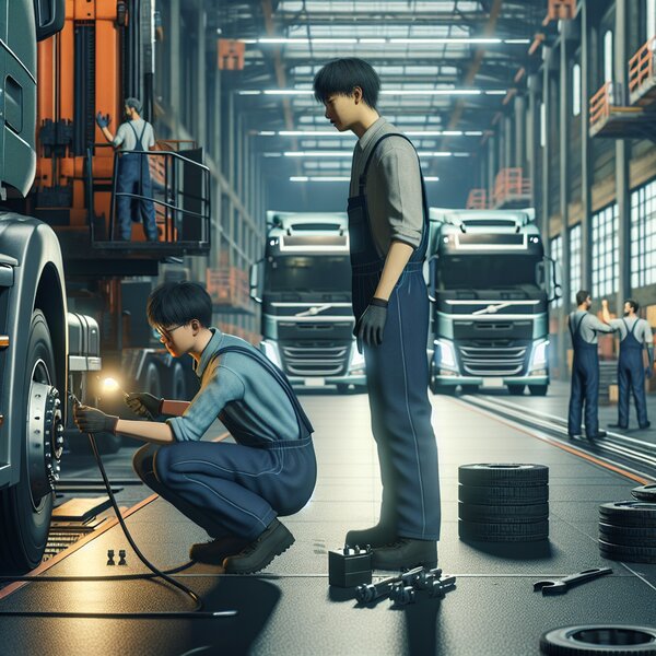 Устранение утечек в тормозных модуляторах грузовиков Volvo, Scania, Mercedes,