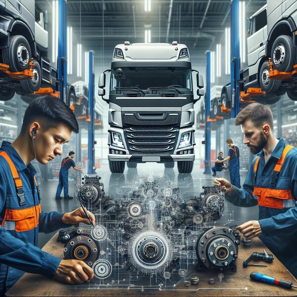 Синхронизация тормозных модуляторов с ABS для Volvo, Scania, Mercedes, Renault,