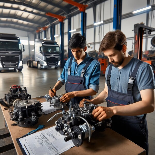 Установка и настройка тормозных модуляторов на тягачах и прицепах: Volvo,