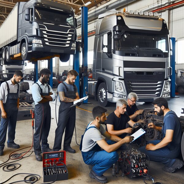 Обслуживание и проверка ASR тормозных модуляторов: Volvo, Scania, Mercedes,